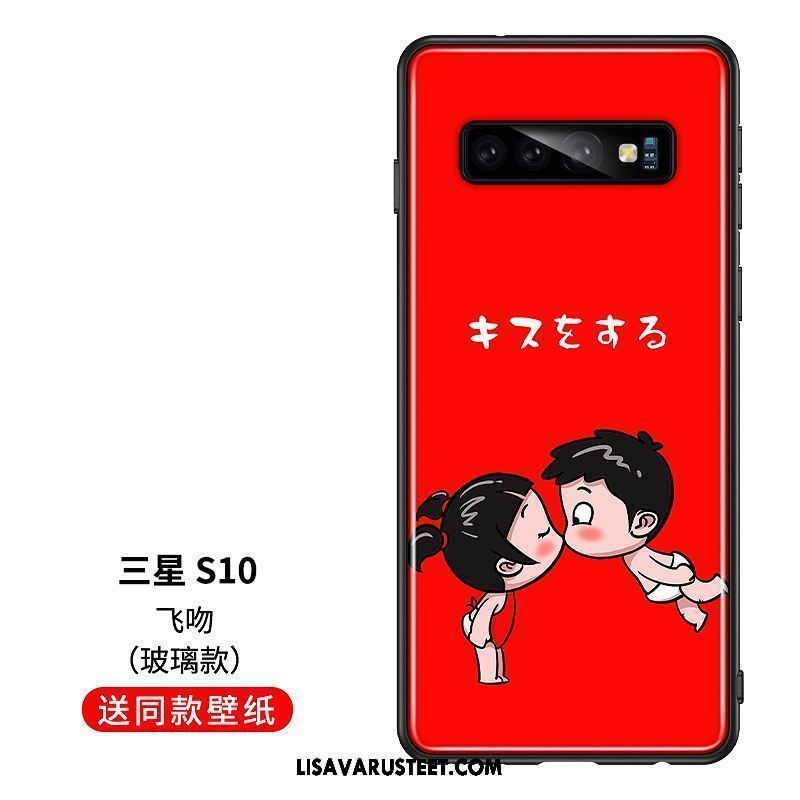 Samsung Galaxy S10 Kuoret Silikoni Tähti Kuori Persoonallisuus Luova Halpa