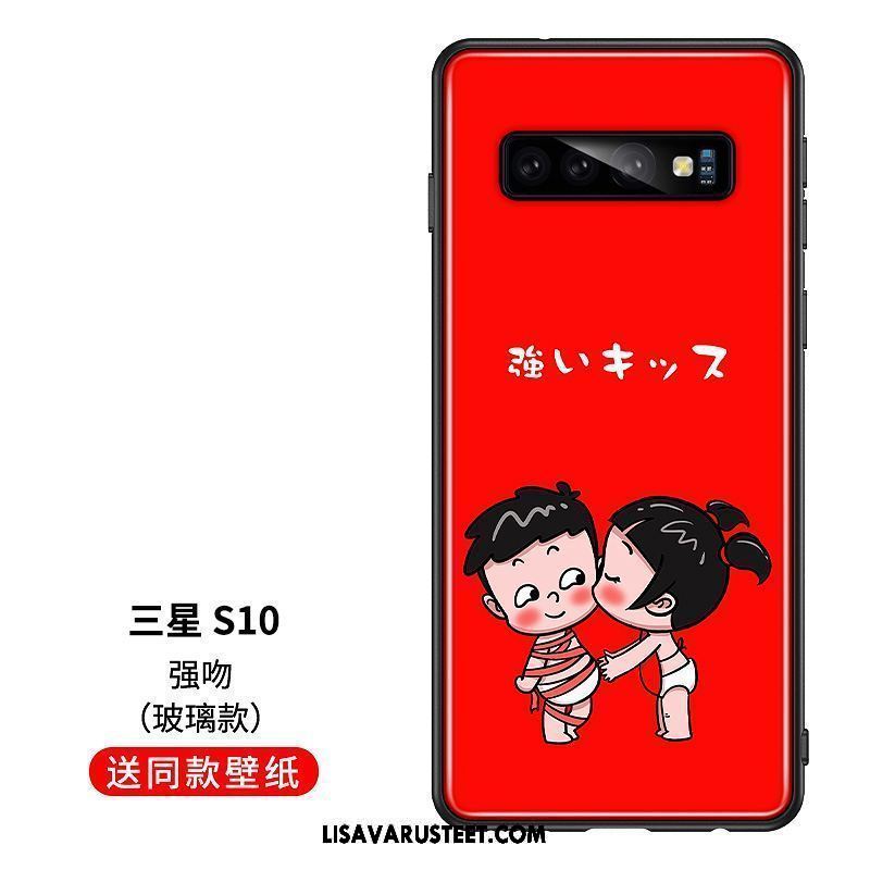 Samsung Galaxy S10 Kuoret Silikoni Tähti Kuori Persoonallisuus Luova Halpa