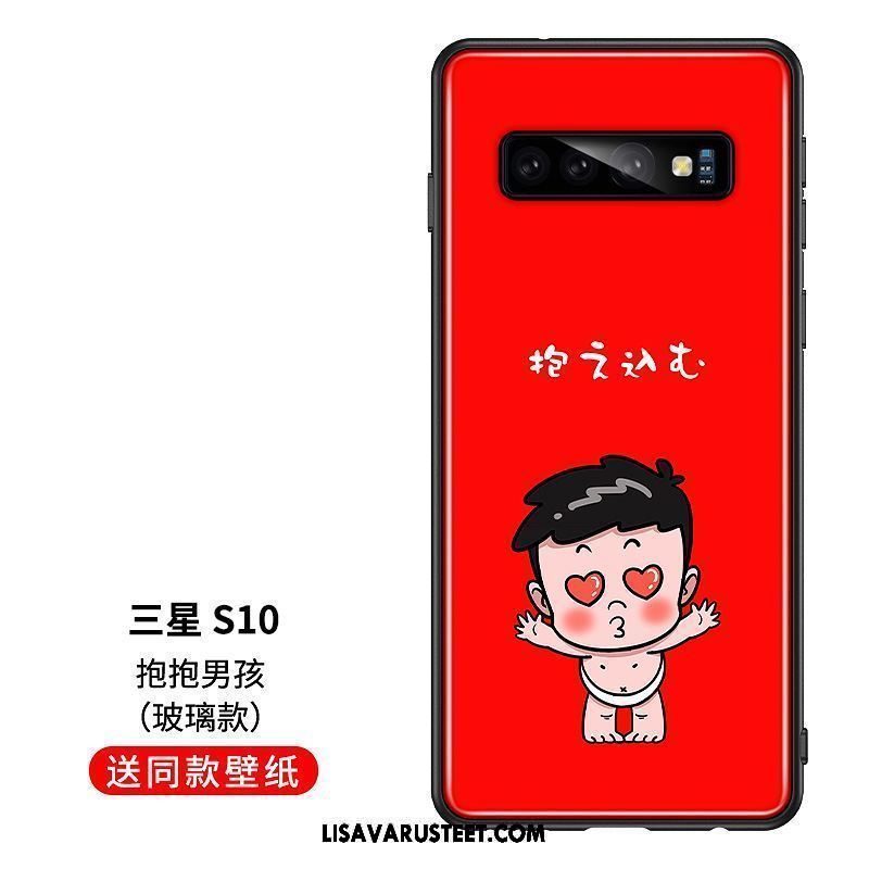 Samsung Galaxy S10 Kuoret Silikoni Tähti Kuori Persoonallisuus Luova Halpa