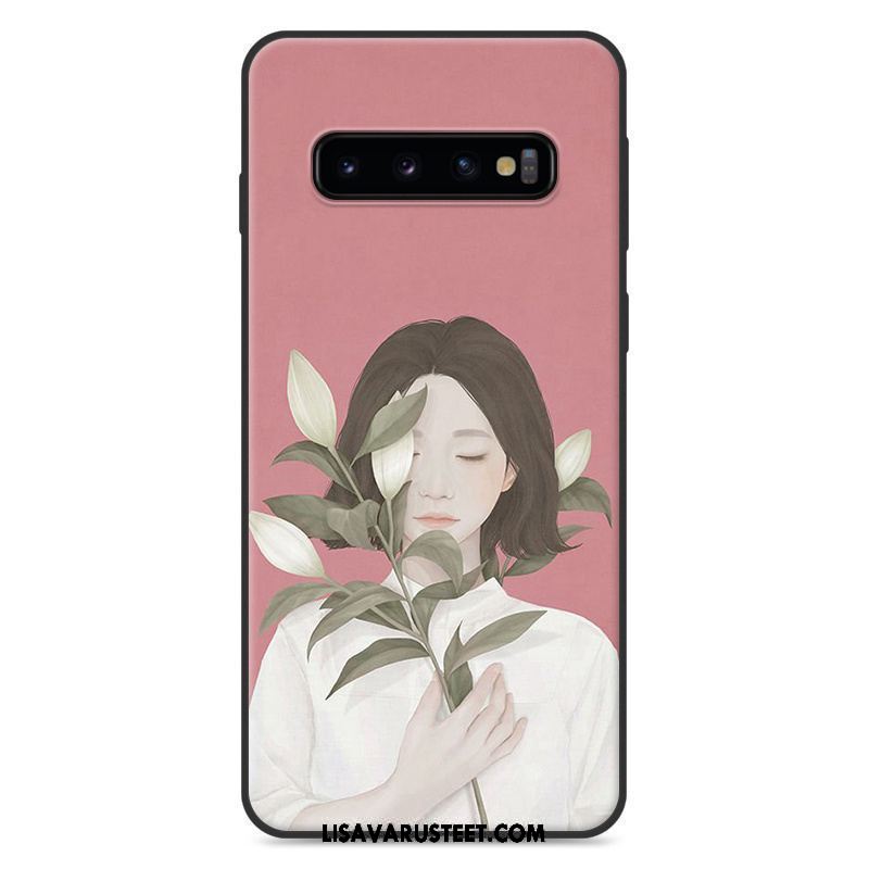 Samsung Galaxy S10+ Kuoret Taide Pieni Tähti All Inclusive Kuori Halpa