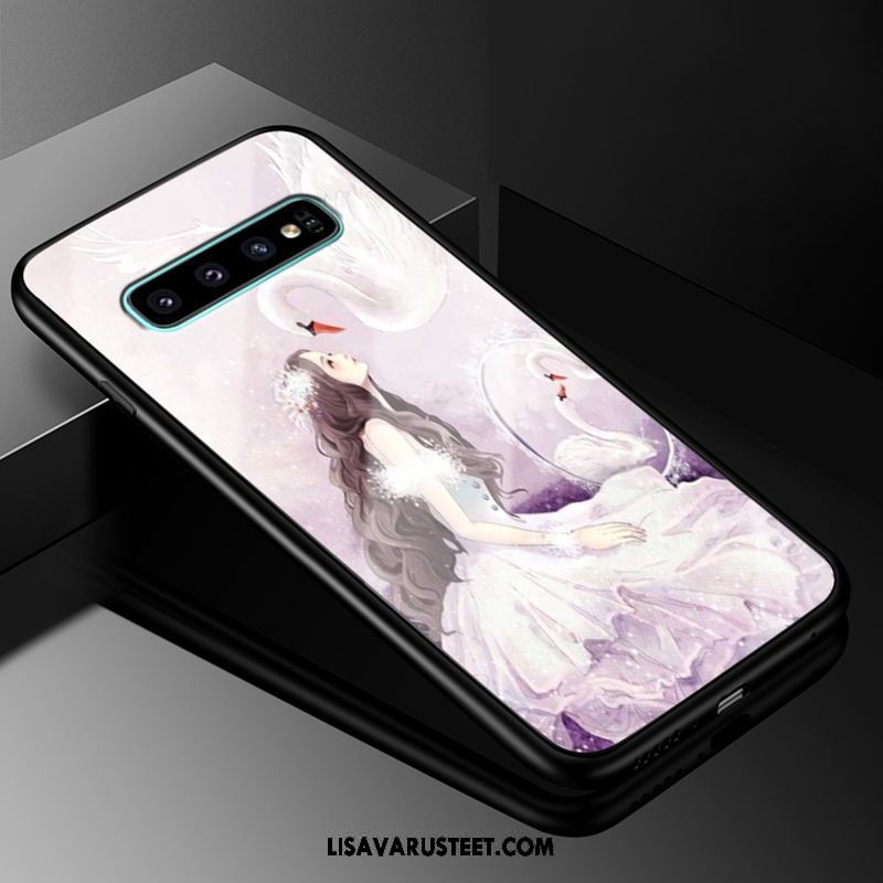 Samsung Galaxy S10 Kuoret Tähti Kova Puhelimen Silikoni Jauhe Myynti