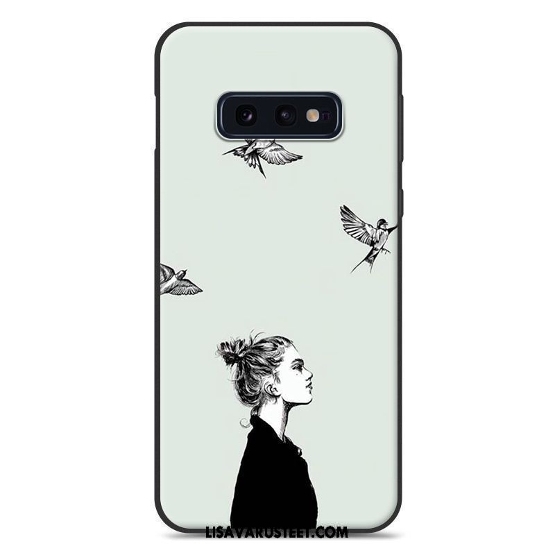 Samsung Galaxy S10e Kuoret Kotelo Pehmeä Neste Luova Puhelimen Tähti Halvat