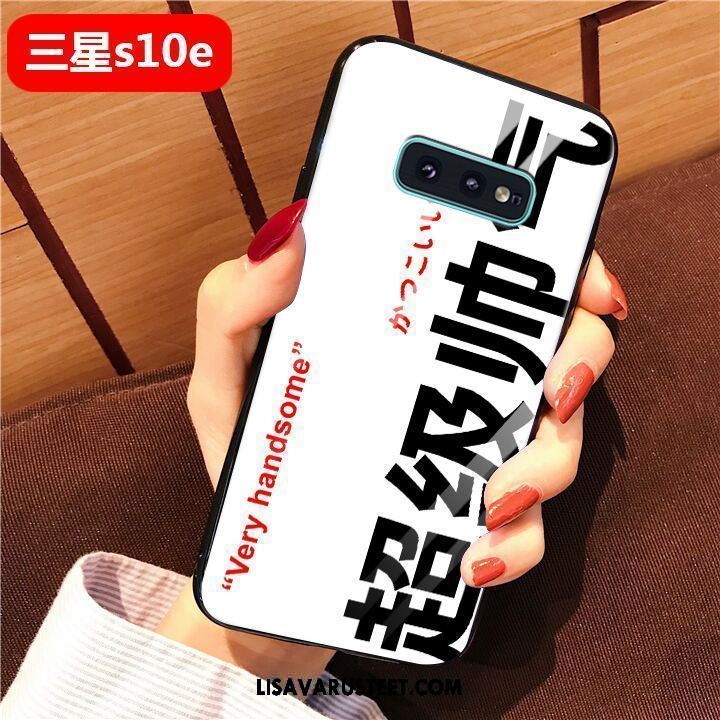 Samsung Galaxy S10e Kuoret Kotelo Silikoni Murtumaton Net Red Kuori Verkossa