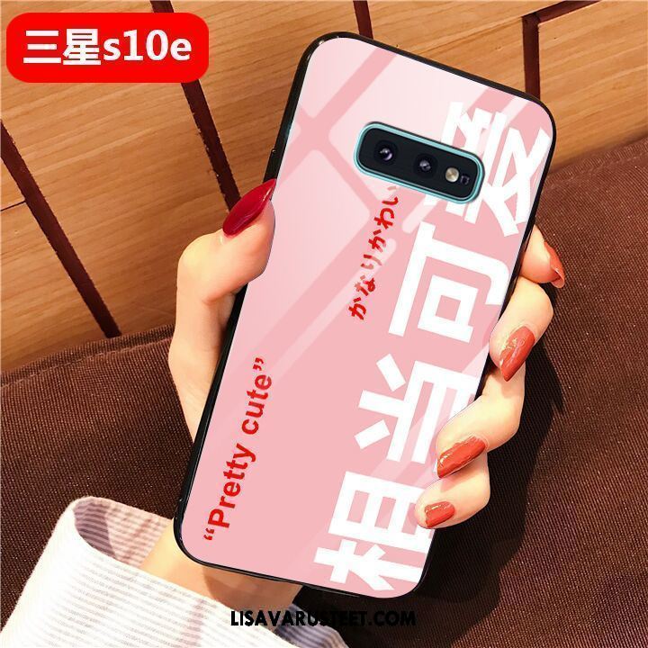 Samsung Galaxy S10e Kuoret Kotelo Silikoni Murtumaton Net Red Kuori Verkossa