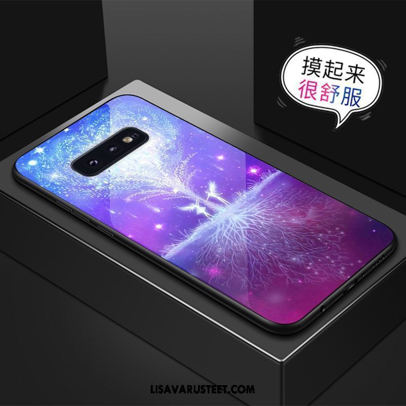 Samsung Galaxy S10e Kuoret Murtumaton Tähti Kuori Luova Vihreä Halvat