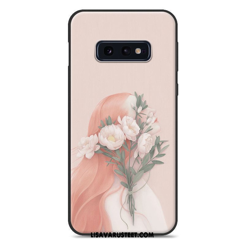 Samsung Galaxy S10e Kuoret Pesty Suede Kustannukset Persoonallisuus Puhelimen Suojaus Tarjous