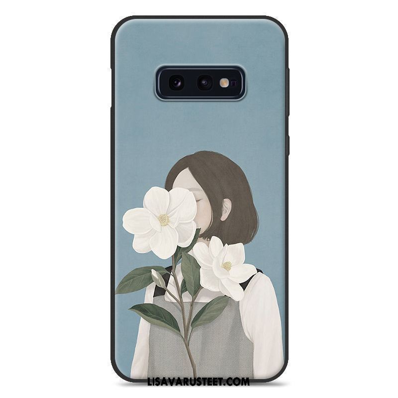 Samsung Galaxy S10e Kuoret Pesty Suede Kustannukset Persoonallisuus Puhelimen Suojaus Tarjous