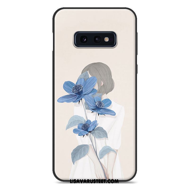 Samsung Galaxy S10e Kuoret Pesty Suede Kustannukset Persoonallisuus Puhelimen Suojaus Tarjous