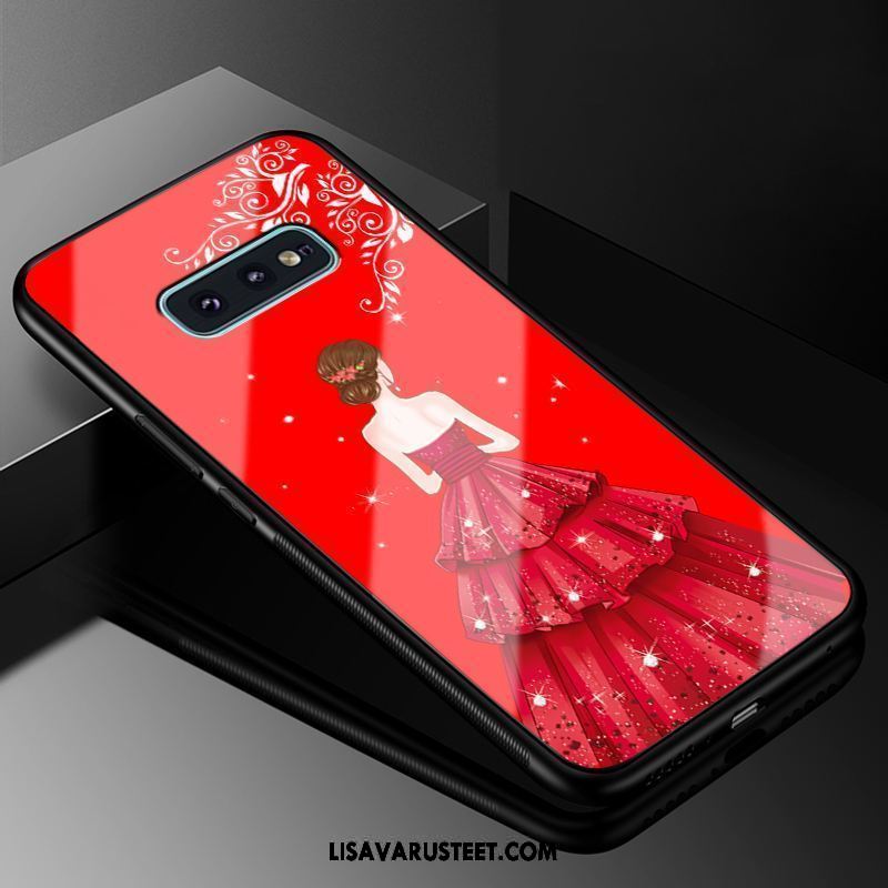 Samsung Galaxy S10e Kuoret Silikoni Kuori Kova Murtumaton Kotelo Halvat