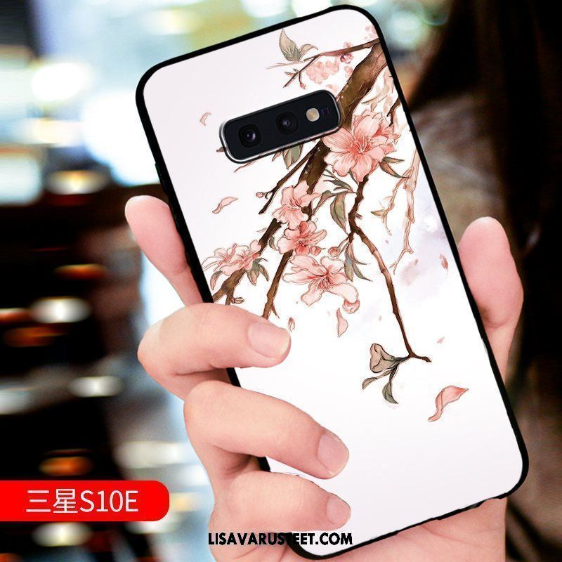 Samsung Galaxy S10e Kuoret Trendi Vihreä Tähti Kohokuviointi Kuori Verkossa