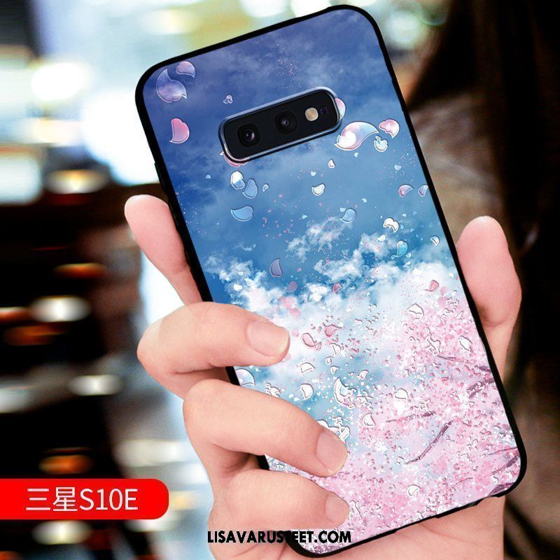 Samsung Galaxy S10e Kuoret Trendi Vihreä Tähti Kohokuviointi Kuori Verkossa