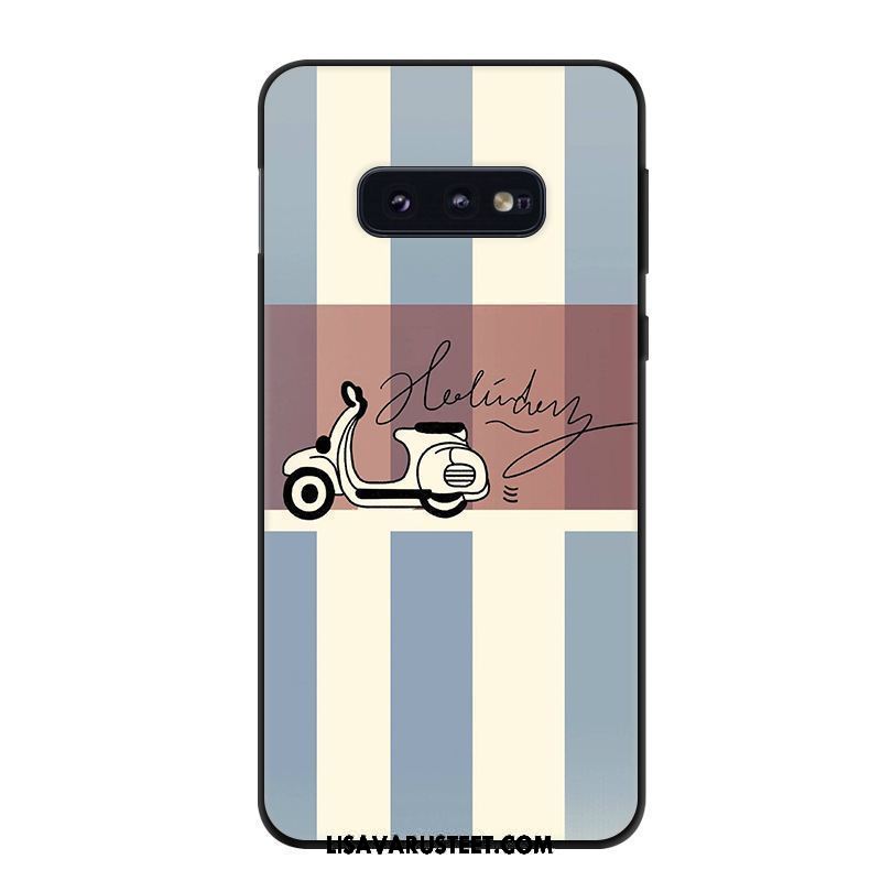 Samsung Galaxy S10e Kuoret Tähti Kuori Pesty Suede Kustannukset Persoonallisuus Tarjous