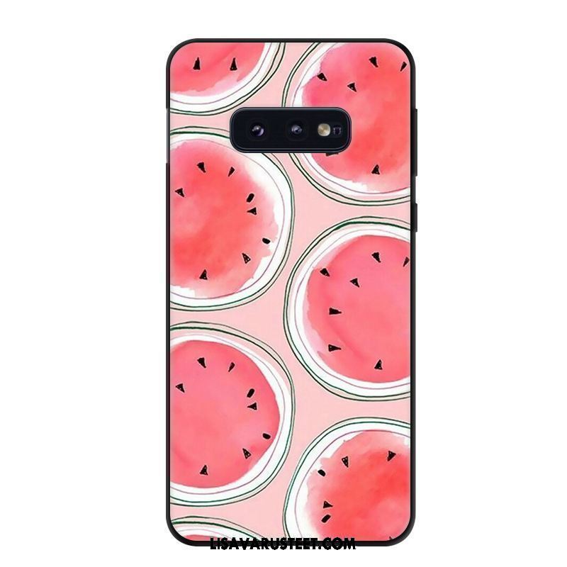 Samsung Galaxy S10e Kuoret Tähti Kuori Pesty Suede Kustannukset Persoonallisuus Tarjous