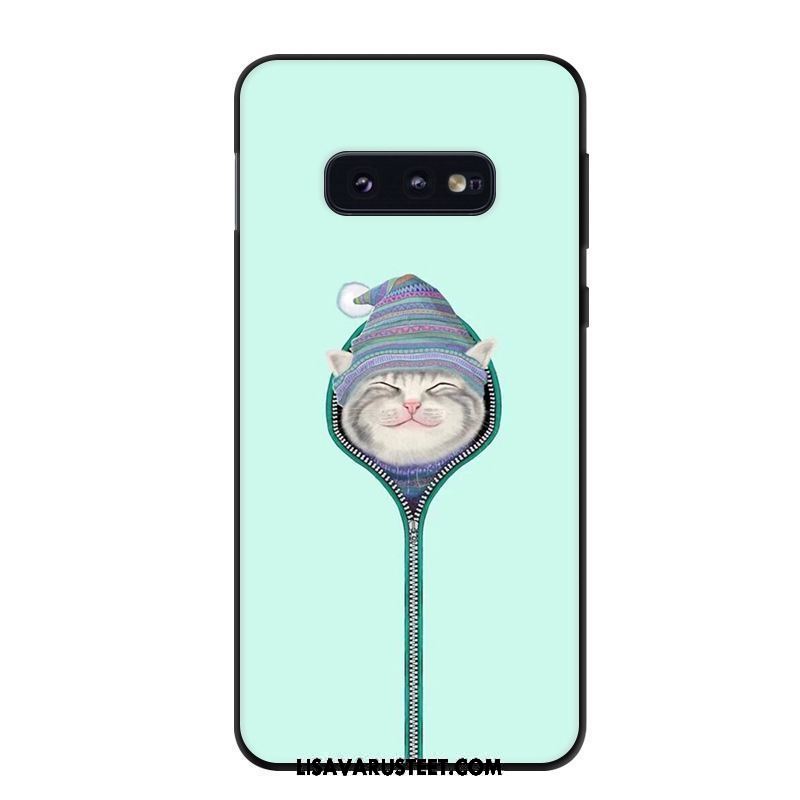 Samsung Galaxy S10e Kuoret Tähti Kuori Pesty Suede Kustannukset Persoonallisuus Tarjous