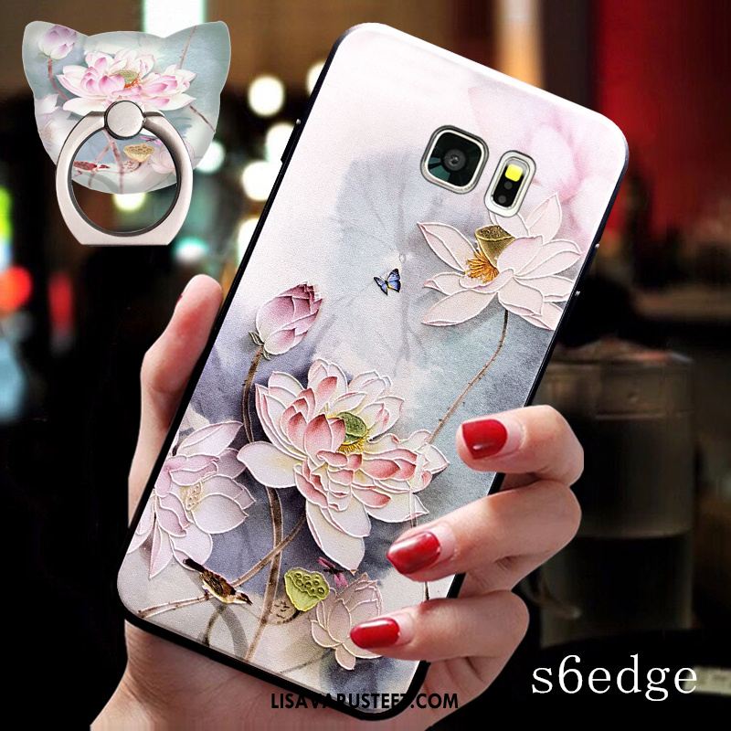 Samsung Galaxy S6 Edge Kuoret Jauhe Murtumaton Pehmeä Neste Kotelo Puhelimen Verkossa