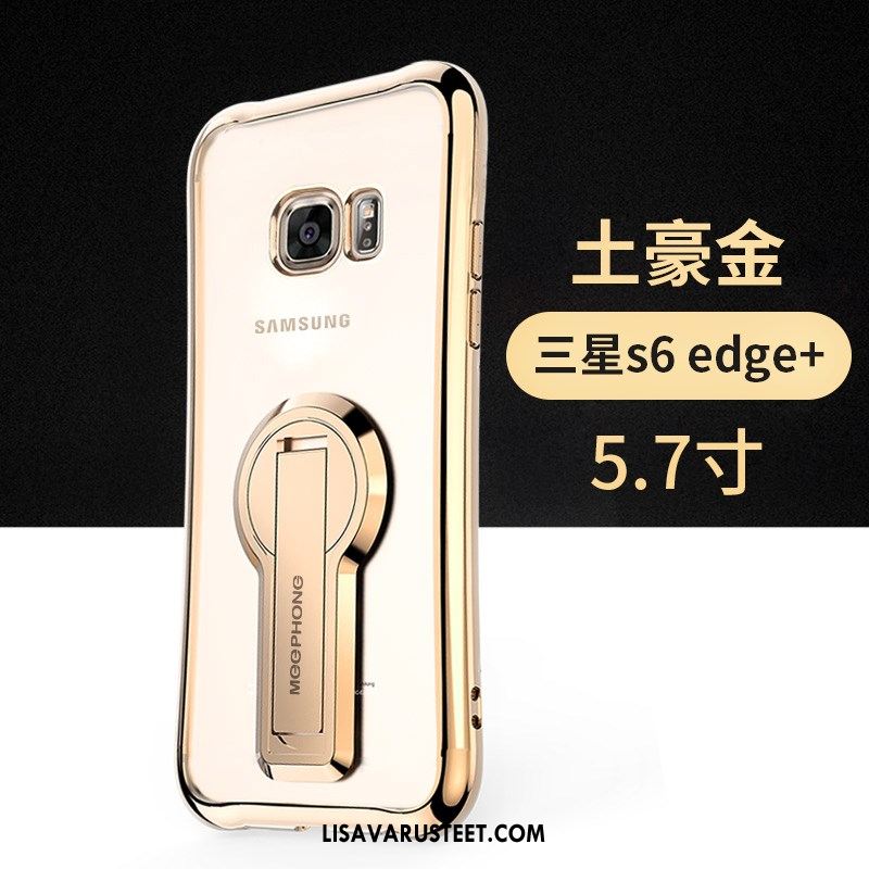 Samsung Galaxy S6 Edge Kuoret Puhelimen Murtumaton Silikoni Tuki Kuori Halpa