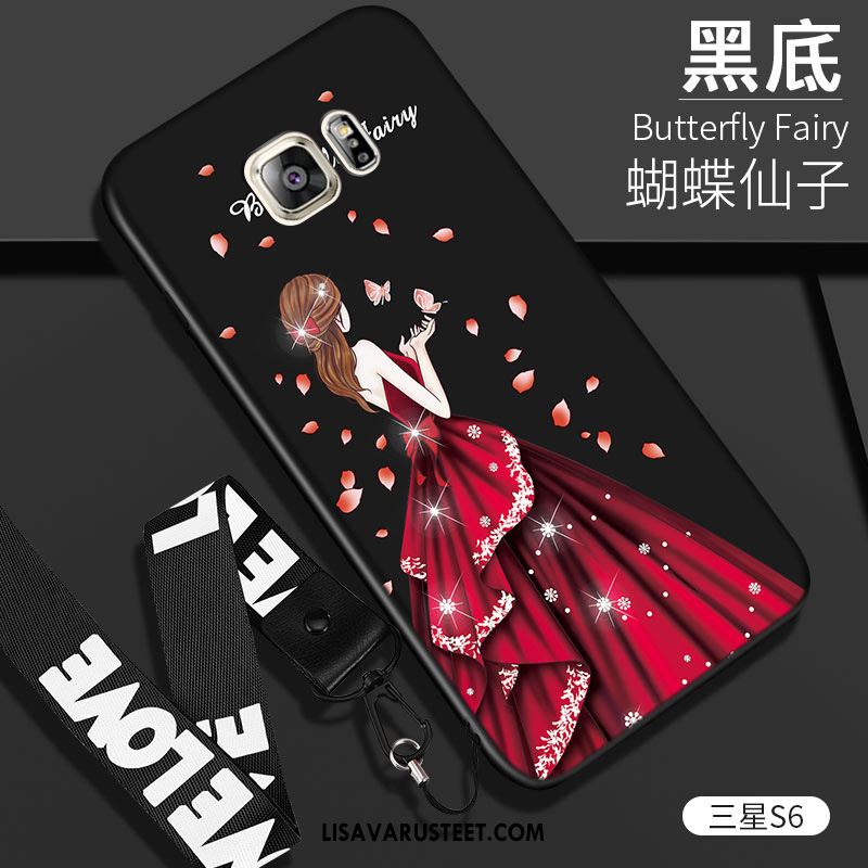 Samsung Galaxy S6 Kuoret Ihana Ohut Kotelo Kuori Pesty Suede Osta