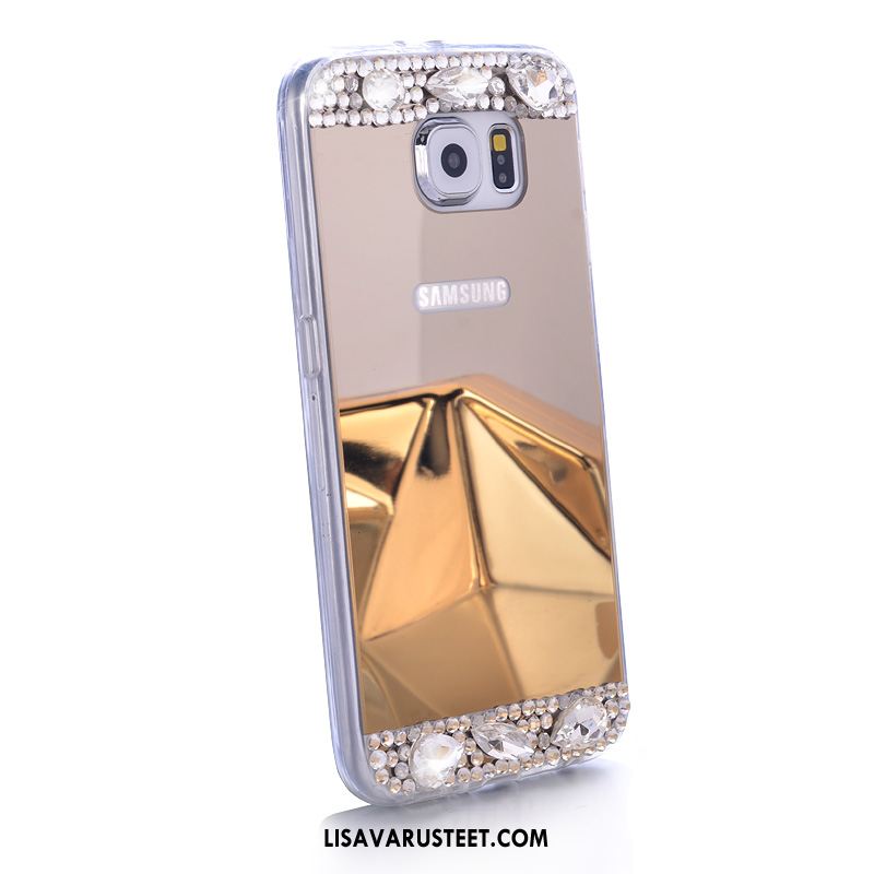 Samsung Galaxy S6 Kuoret Kotelo Kulta Puhelimen Suojaus Kuori Myynti