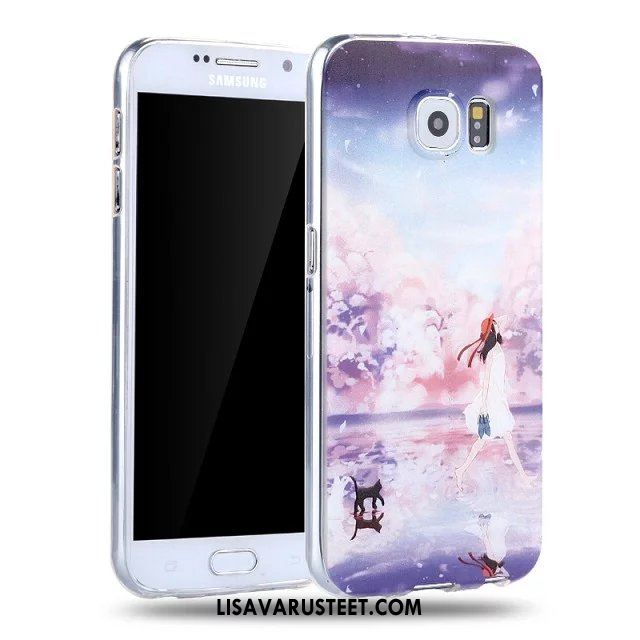 Samsung Galaxy S6 Kuoret Kotelo Sarjakuva Ohut Tähti Pehmeä Neste Halvat