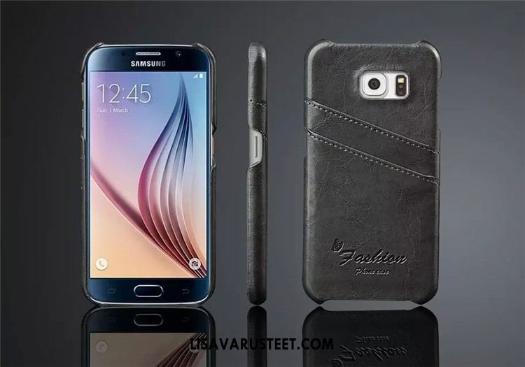 Samsung Galaxy S6 Kuoret Nahkakotelo Tähti Simpukka Suojaus Kuori Myynti