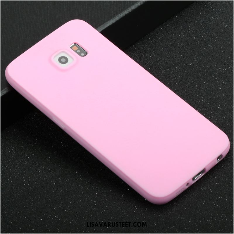 Samsung Galaxy S6 Kuoret Pehmeä Neste Tähti Suojaus Punainen Kuori Halvat