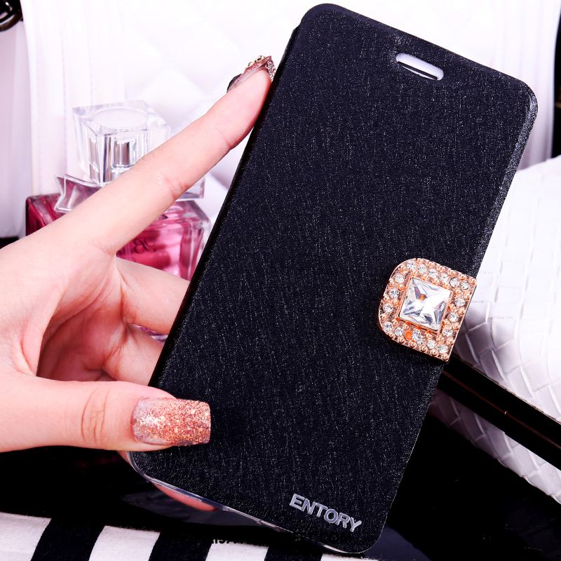 Samsung Galaxy S6 Kuoret Rhinestone Inlay Suojaus Kotelo Musta Kuori Kauppa