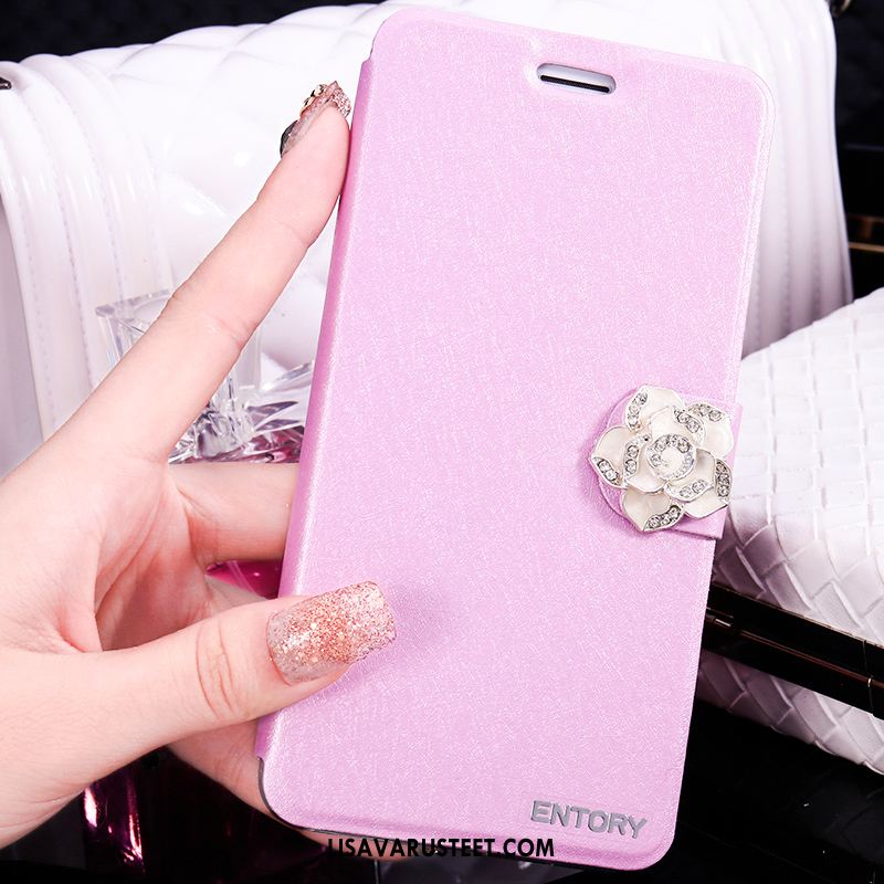 Samsung Galaxy S6 Kuoret Rhinestone Inlay Suojaus Kotelo Musta Kuori Kauppa