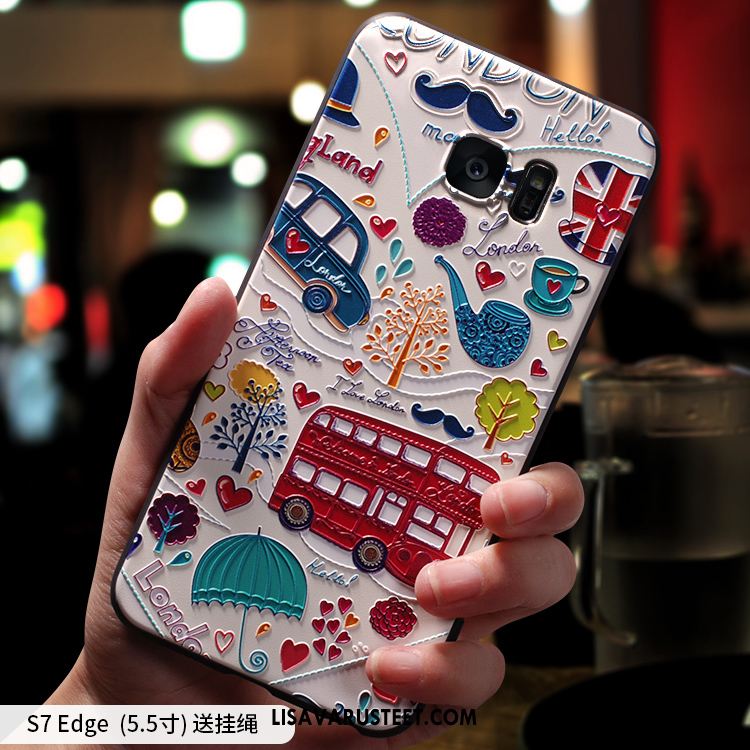 Samsung Galaxy S7 Edge Kuoret Jauhe Luova Puhelimen Silikoni Kuori Verkossa