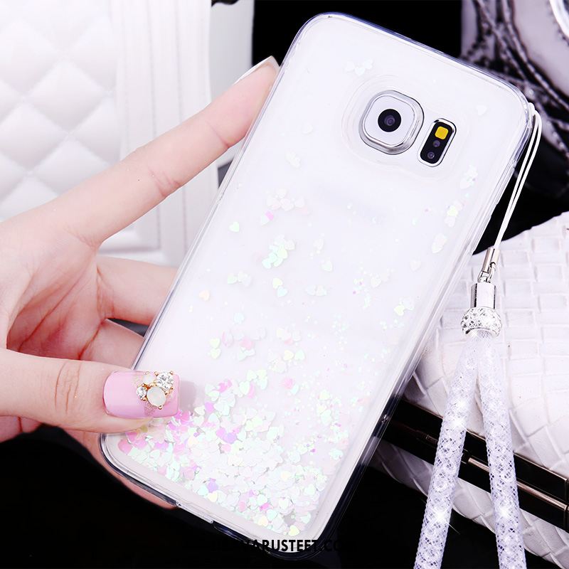 Samsung Galaxy S7 Kuoret Suojaus Juoksuhiekka Kotelo Rhinestone Inlay Ihana Myynti