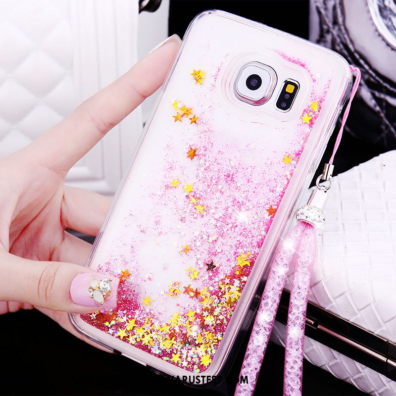 Samsung Galaxy S7 Kuoret Suojaus Juoksuhiekka Kotelo Rhinestone Inlay Ihana Myynti