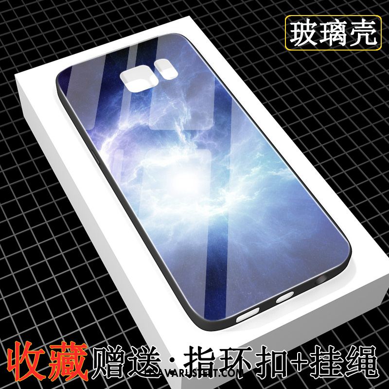 Samsung Galaxy S7 Kuoret Trendi Kuori Violetti Lasi Puhelimen Osta