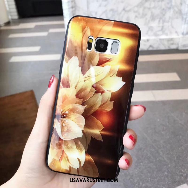 Samsung Galaxy S8+ Kuoret Kotelo Silikoni Takakansi Musta Murtumaton Kuori Halpa