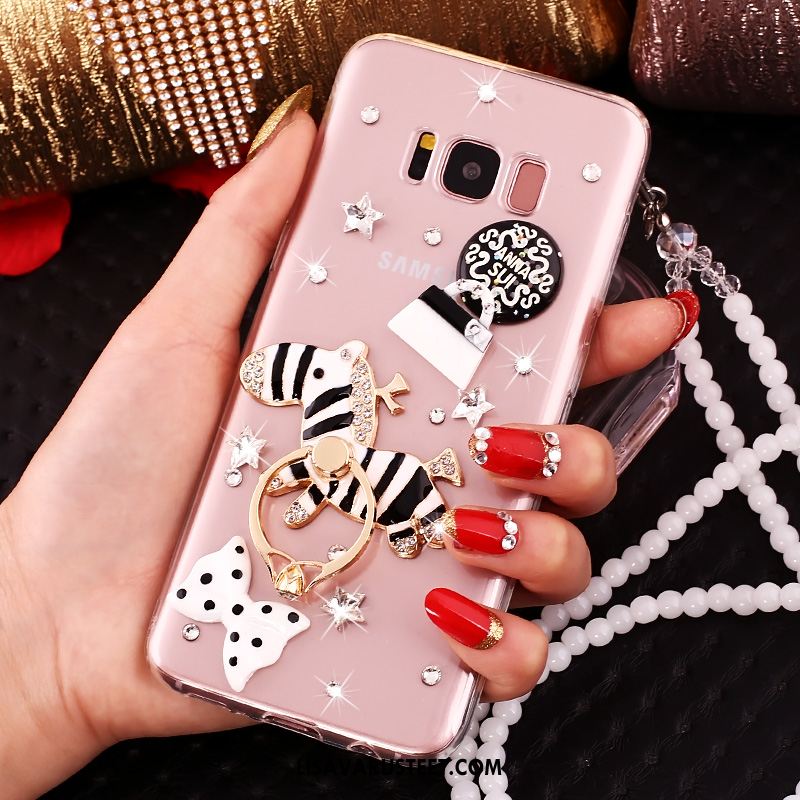 Samsung Galaxy S8 Kuoret Kuori Suojaus Silikoni Puhelimen Rhinestone Inlay Netistä