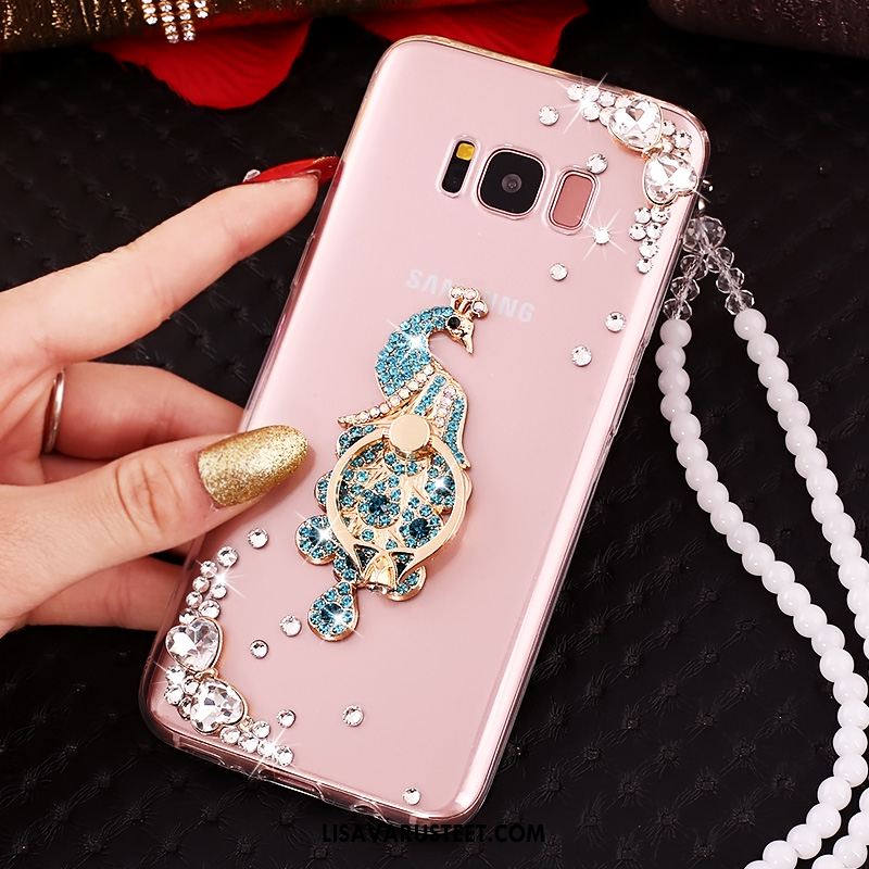 Samsung Galaxy S8 Kuoret Kuori Suojaus Silikoni Puhelimen Rhinestone Inlay Netistä