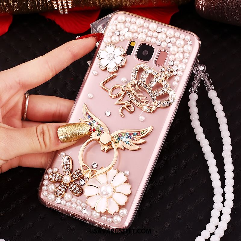 Samsung Galaxy S8 Kuoret Kuori Suojaus Silikoni Puhelimen Rhinestone Inlay Netistä