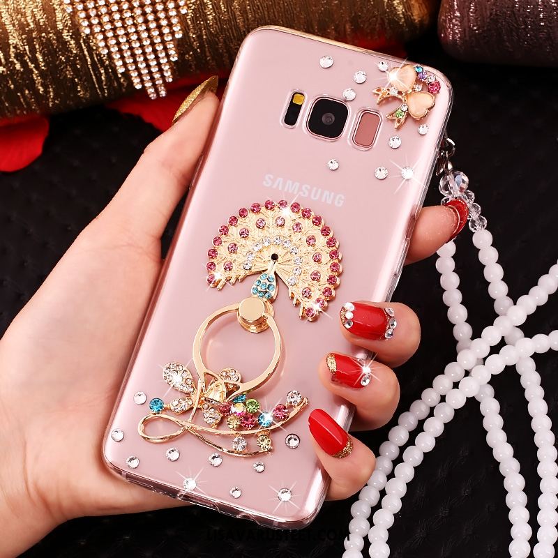 Samsung Galaxy S8 Kuoret Kuori Suojaus Silikoni Puhelimen Rhinestone Inlay Netistä