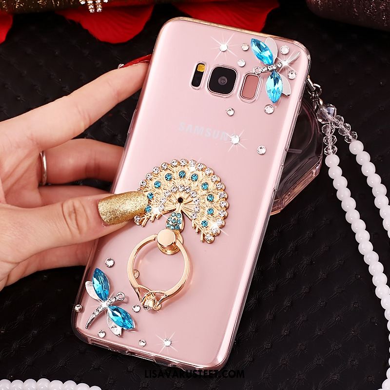 Samsung Galaxy S8 Kuoret Kuori Suojaus Silikoni Puhelimen Rhinestone Inlay Netistä