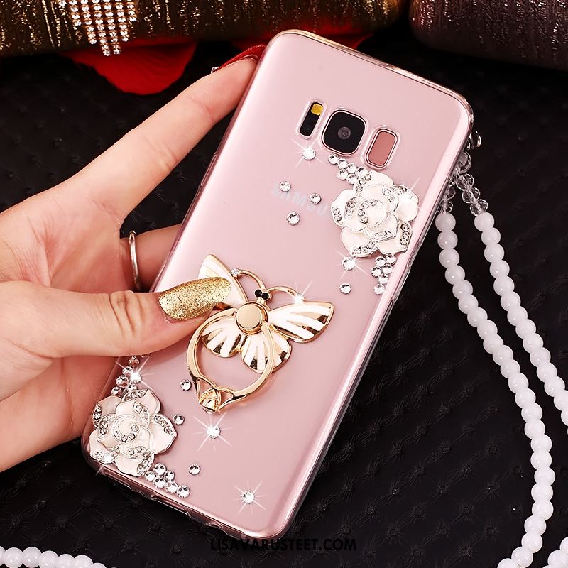 Samsung Galaxy S8 Kuoret Kuori Suojaus Silikoni Puhelimen Rhinestone Inlay Netistä