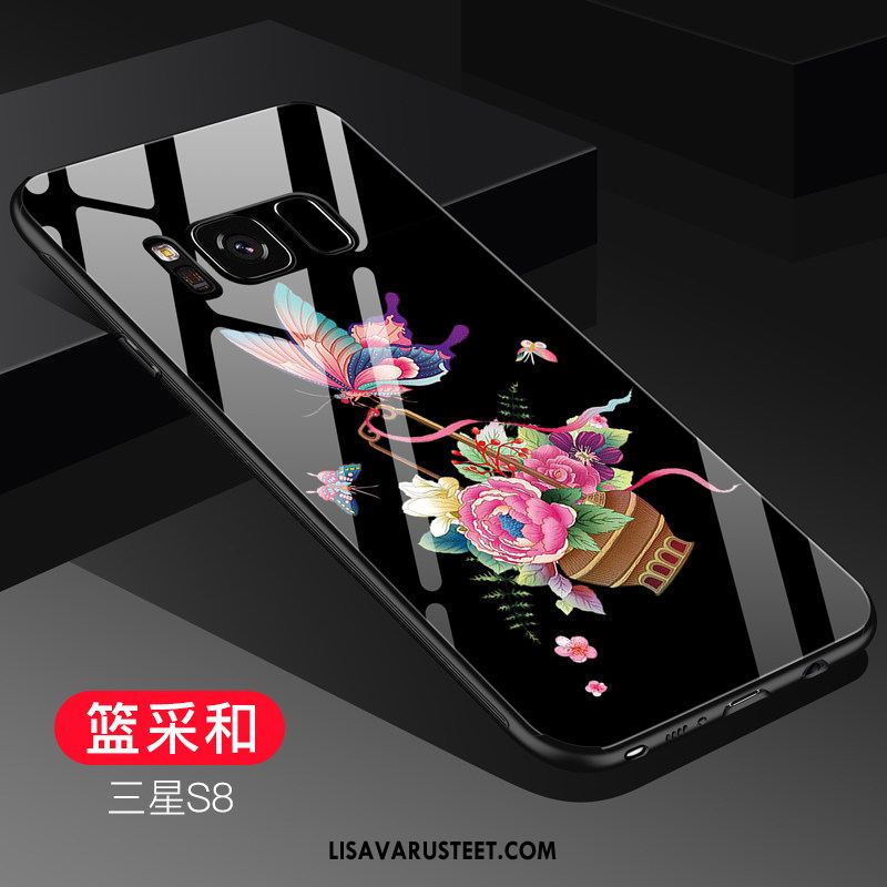 Samsung Galaxy S8 Kuoret Silikoni Ohut Suojaus Luova Lasi Osta