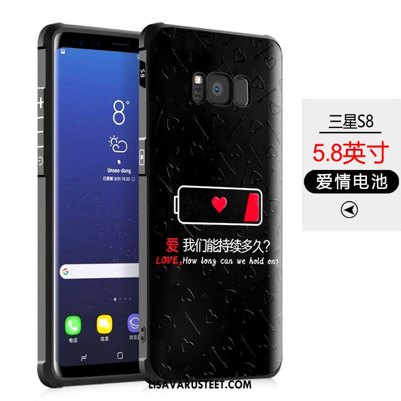 Samsung Galaxy S8 Kuoret Silikoni Tähti Kotelo All Inclusive Murtumaton Kuori Halvat