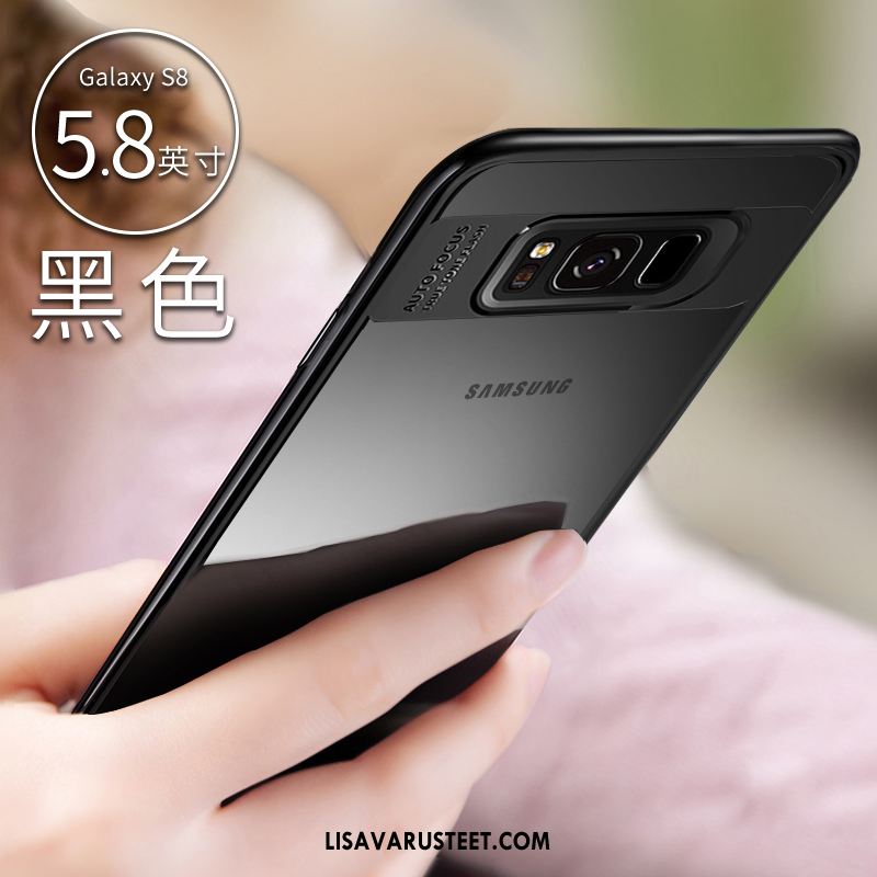 Samsung Galaxy S8 Kuoret Suojaus Pehmeä Neste Punainen Trendi Murtumaton Halpa