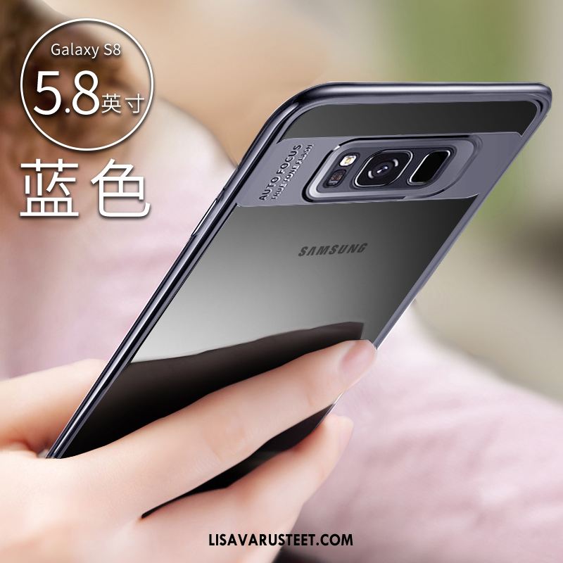 Samsung Galaxy S8 Kuoret Suojaus Pehmeä Neste Punainen Trendi Murtumaton Halpa