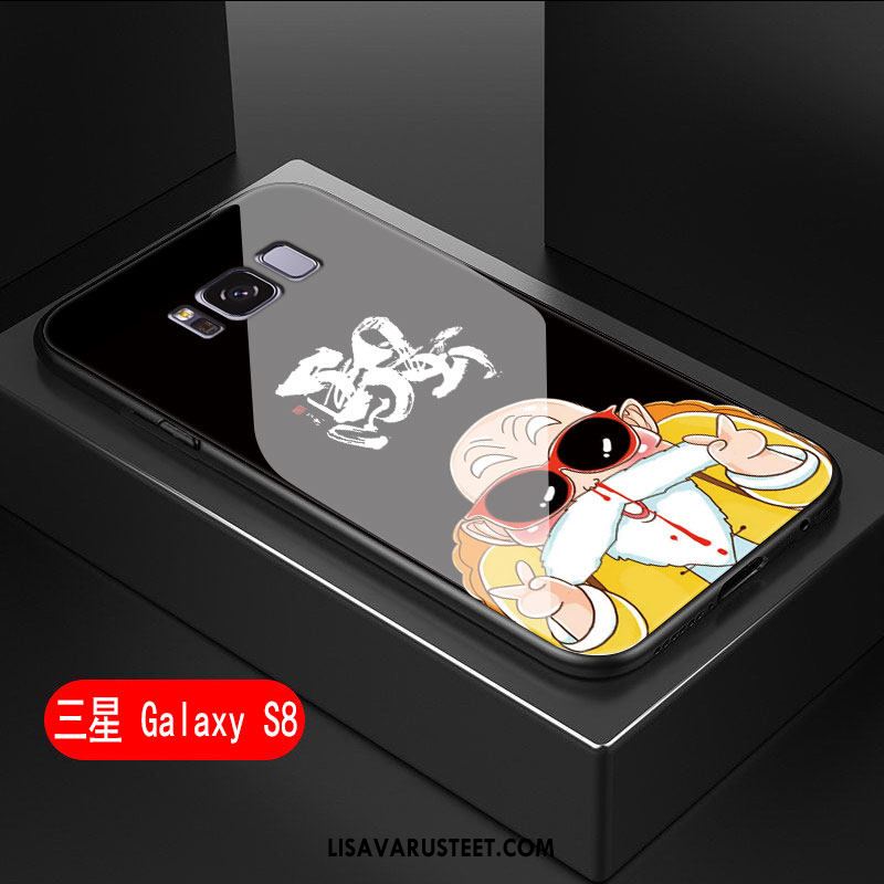 Samsung Galaxy S8 Kuoret Trendi Luova Pehmeä Neste Persoonallisuus Musta Halvat