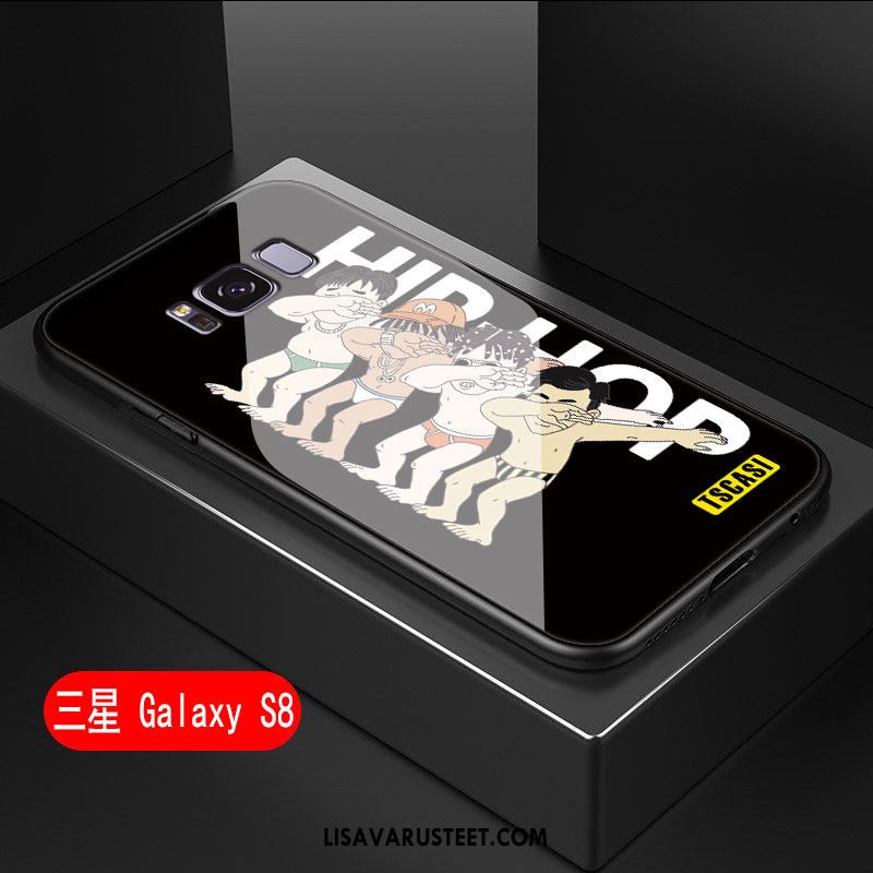 Samsung Galaxy S8 Kuoret Trendi Luova Pehmeä Neste Persoonallisuus Musta Halvat