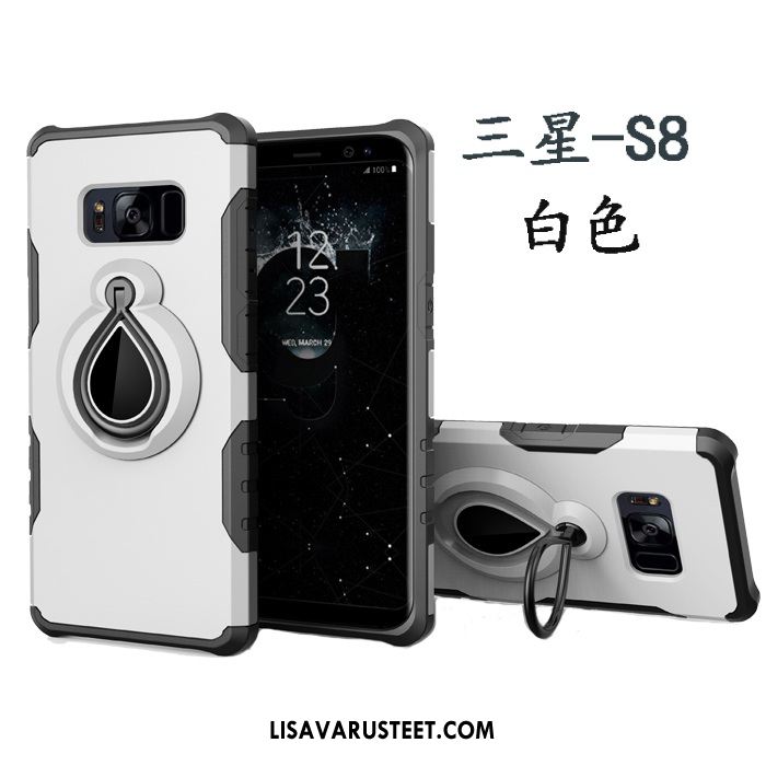 Samsung Galaxy S8 Kuoret Tuki Magneettinen Kulta Kuori Auto Kauppa