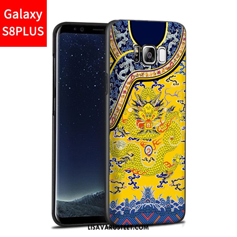 Samsung Galaxy S8+ Kuoret Tähti Punainen Pesty Suede Puhelimen Suojaus Osta