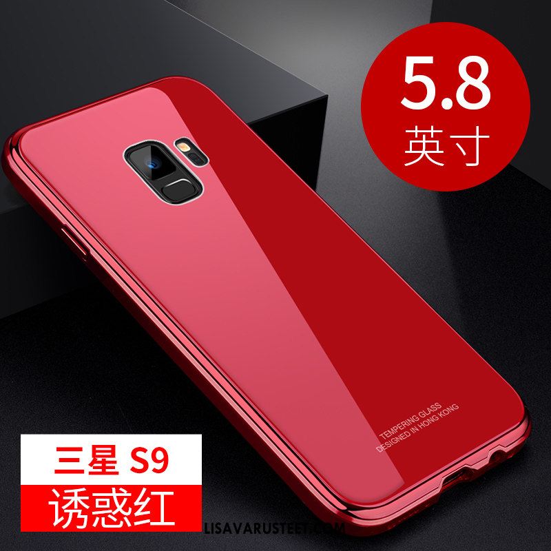 Samsung Galaxy S9 Kuoret Kehys All Inclusive Punainen Persoonallisuus Ylellisyys Halpa