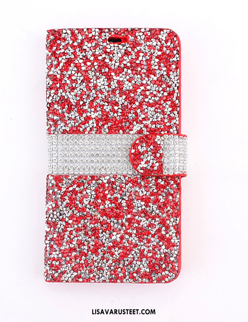 Samsung Galaxy S9+ Kuoret Kukkakuvio Rhinestone Inlay Suojaus Puhelimen Kotelo Myynti