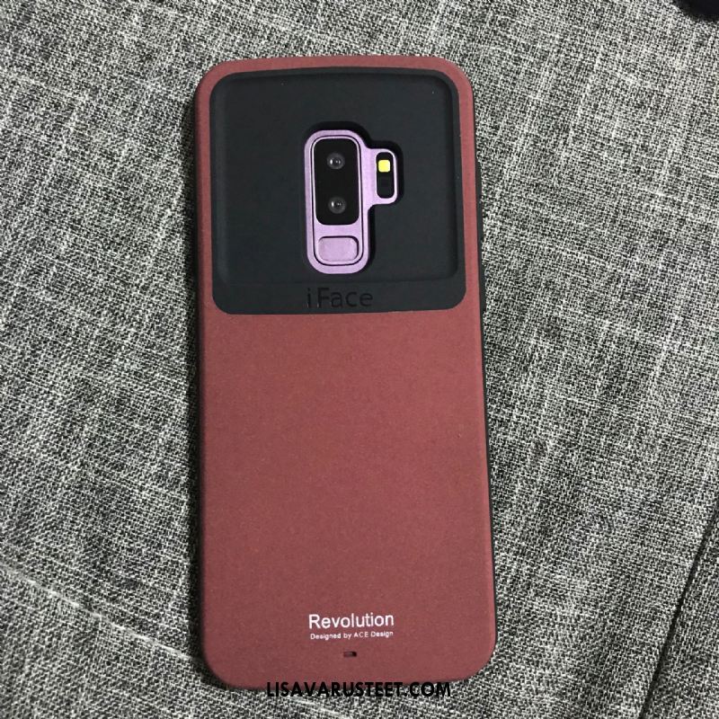 Samsung Galaxy S9+ Kuoret Kuori Pesty Suede Tähti Liukumaton Puhelimen Osta