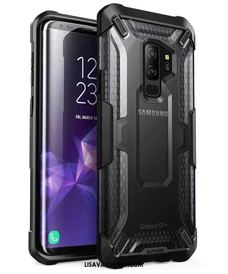 Samsung Galaxy S9+ Kuoret Murtumaton Kuori Vihreä Kotelo Suojaus Halpa